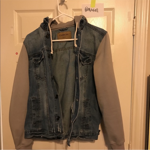 Carbon Denim and Cotton button-up jacket - Picture 3 of 4